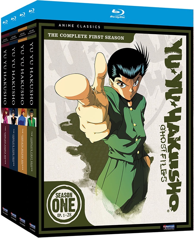 Yu Yu Hakusho Complete Series Seasons Ep Anime Blu Ray Bundle EBay