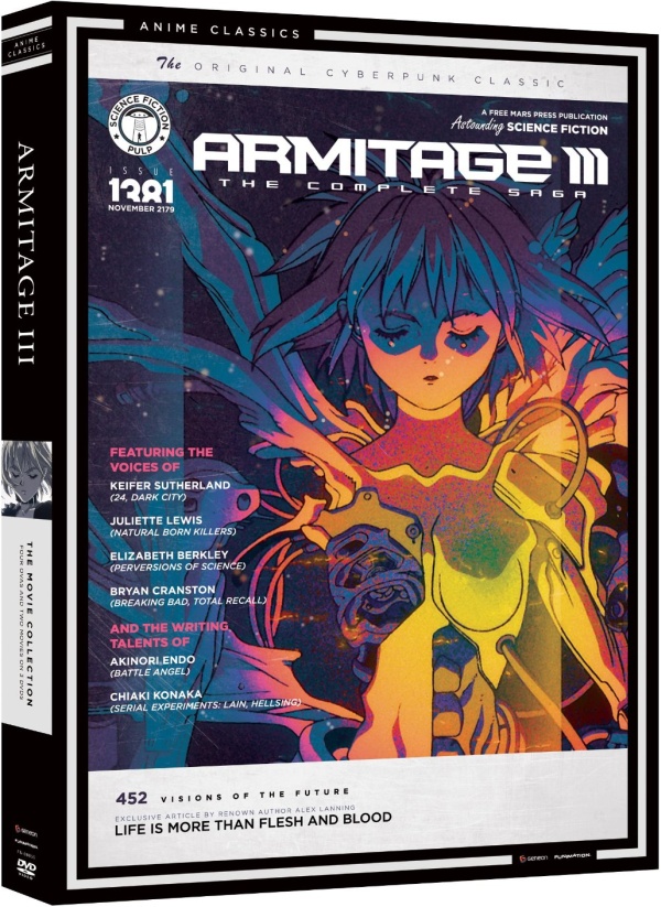 Armitage III Complete Saga Anime Classics 6 Disc Anime DVD R1 