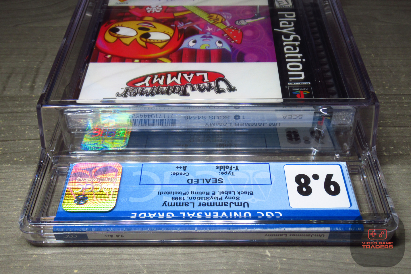 CGC 9.8 A++ - Um Jammer Lammy (PlayStation 1, PS1 1999) FACTORY