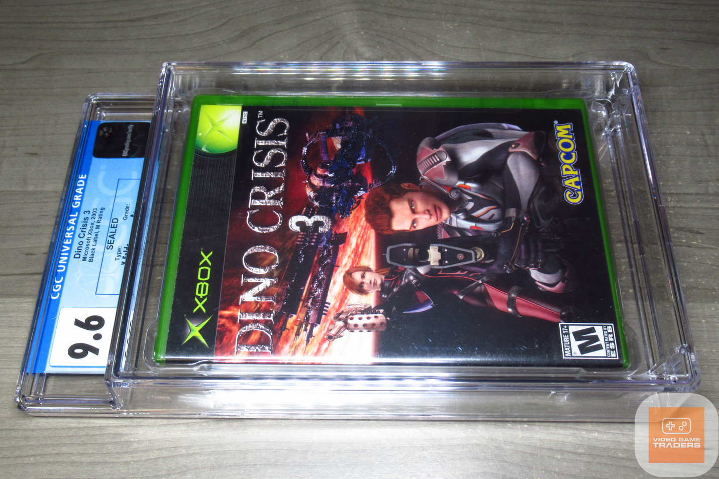 CGC 9.6 A+ - Dino Crisis 3 Original Xbox 2003 FACTORY SEALED