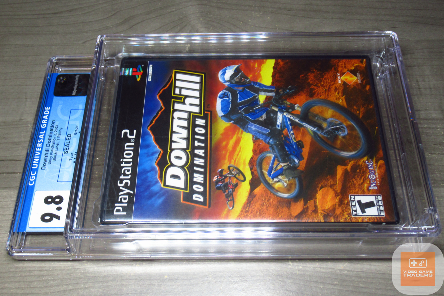 CGC 9.8 A+ - Downhill Domination PlayStation 2, PS2 2003 NEW