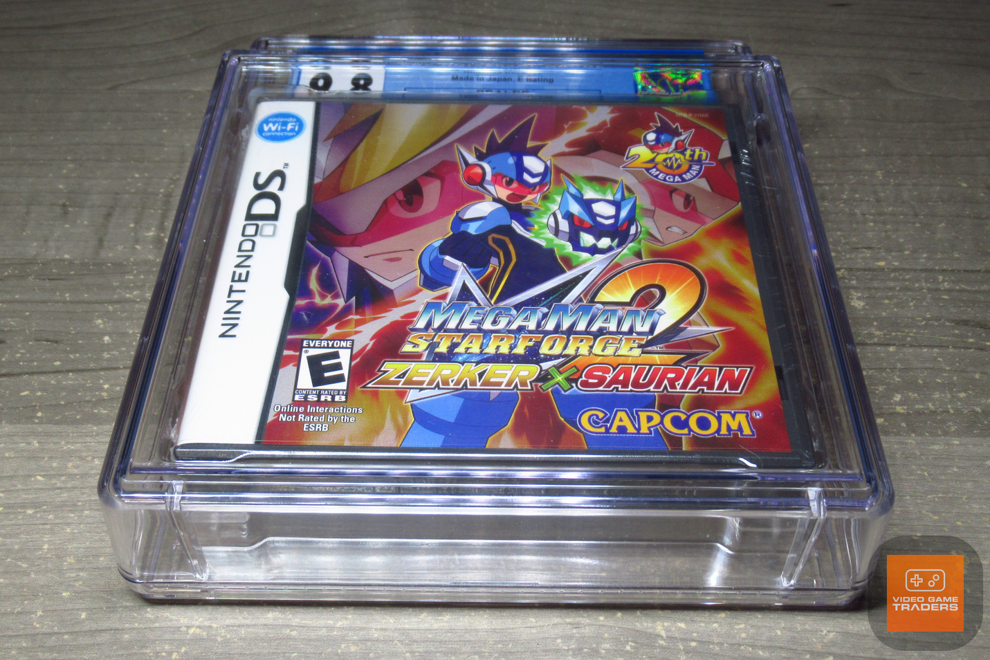 CGC 9.8 A+ - Mega Man Star Force 2: Zerker X Saurian Nintendo DS