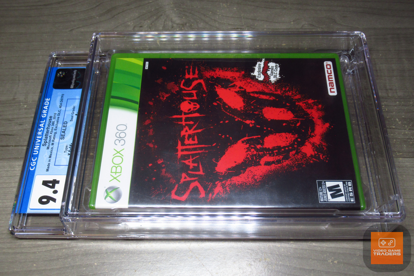 CGC 9.4 A+ - Splatterhouse Variant w/ DLC Xbox 360 2010 NEW