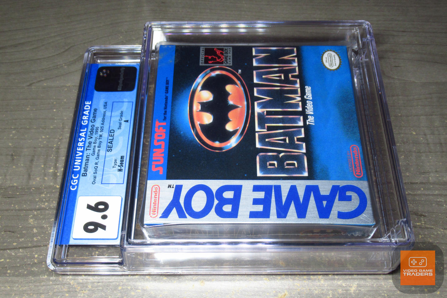 CGC 9.6 A - Batman: The Video Game Original Game Boy, GameBoy 1990
