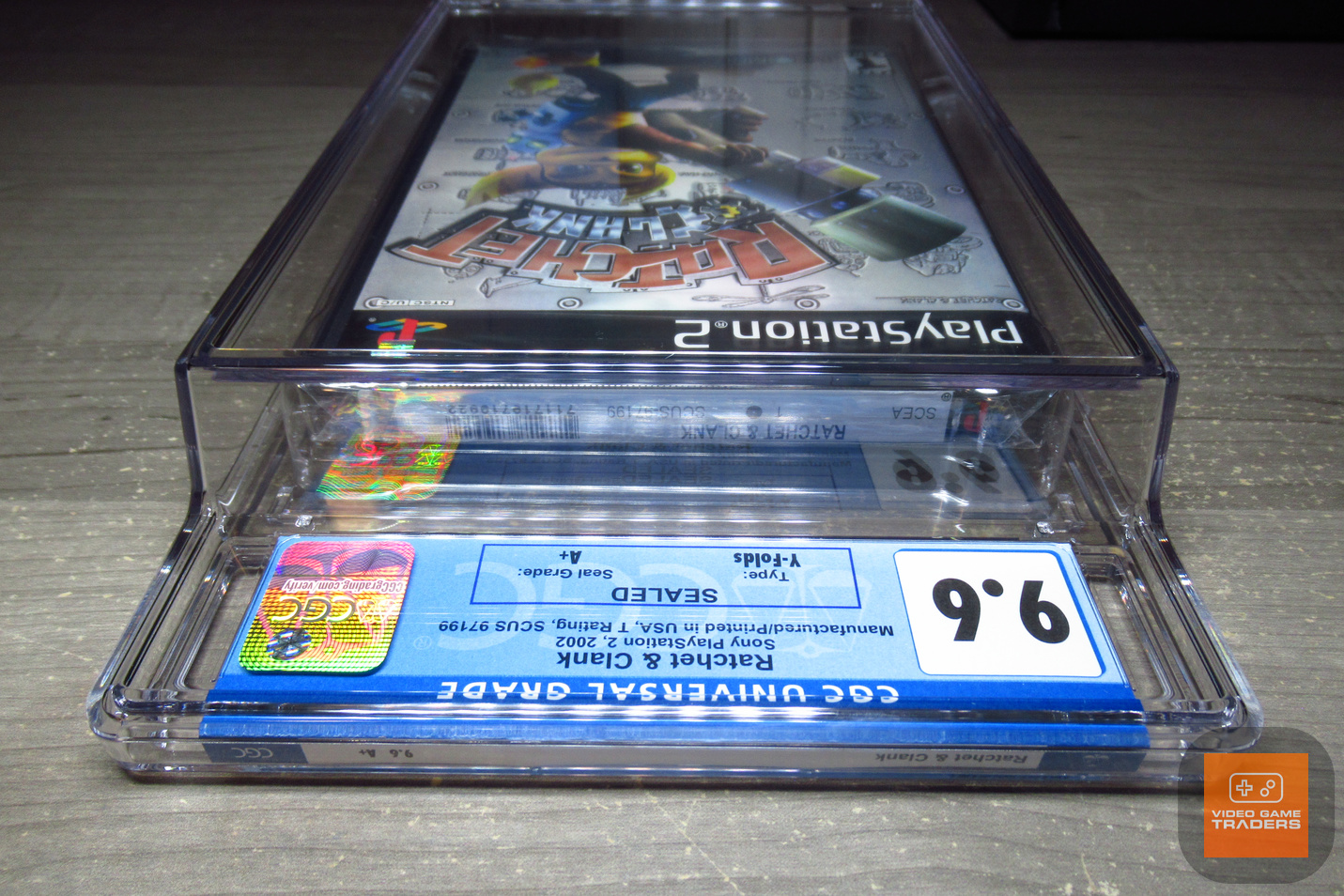 CGC 9.6 A+ - Ratchet & Clank 1ST PRINT PlayStation 2, PS2 2002
