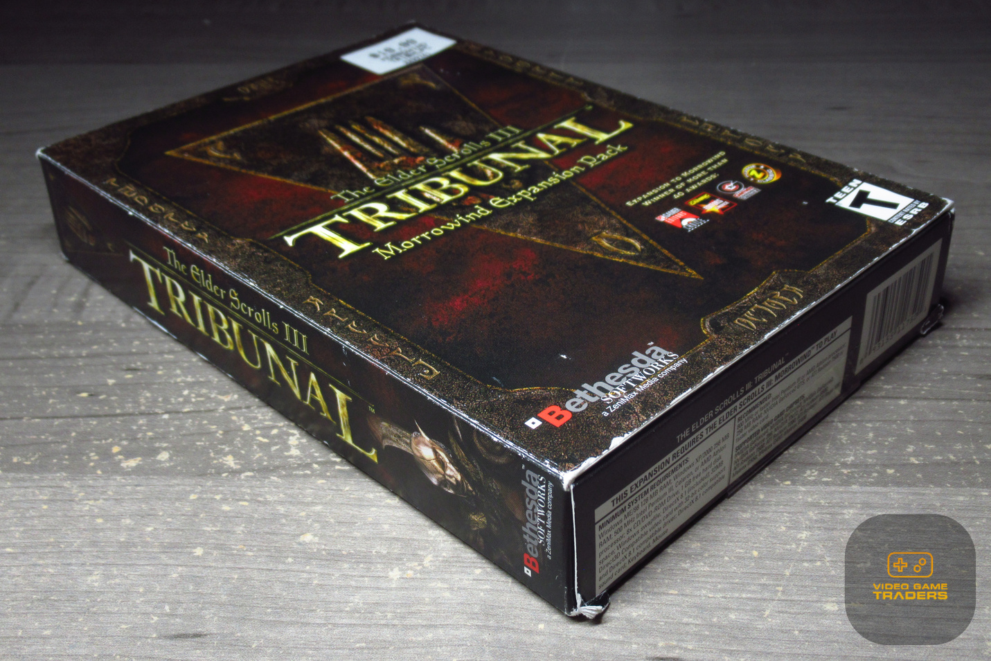 The Elder Scrolls III 3: Tribunal SMALL BOX PC 2002 NEW