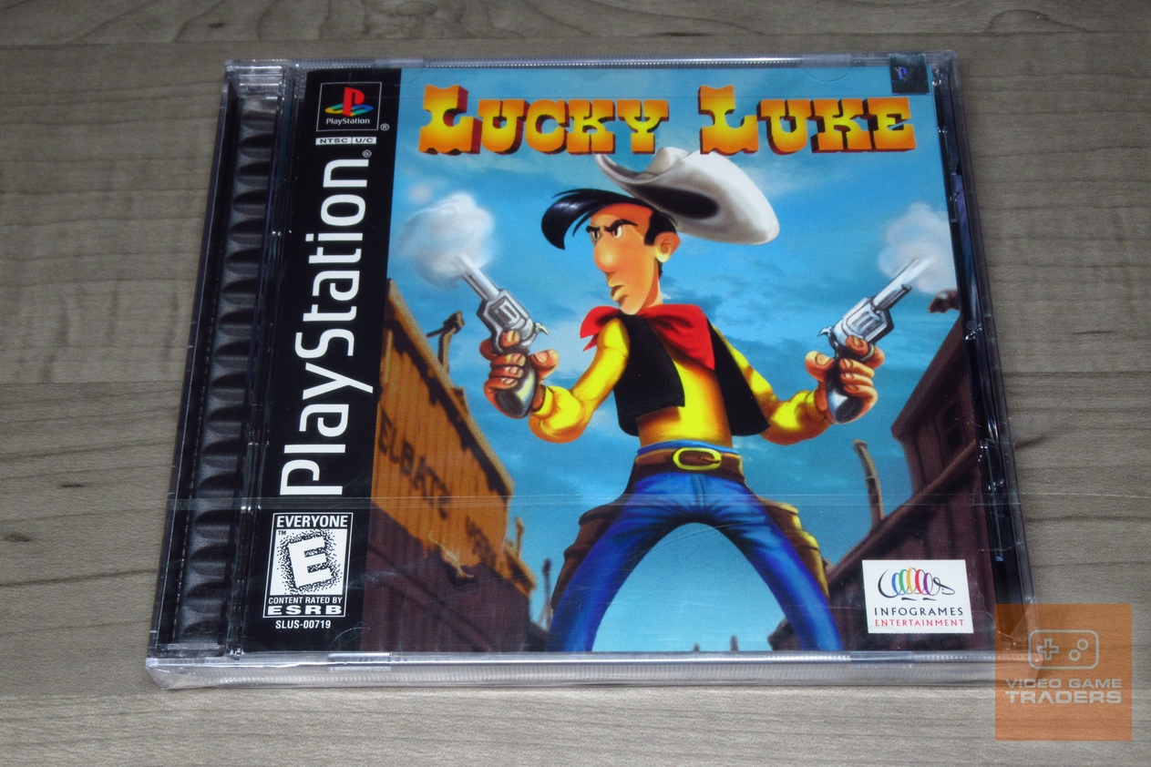 Lucky Luke (PlayStation 1 PS1, 1998 