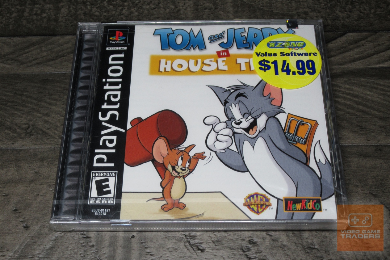 tom and jerry house trap ps1
