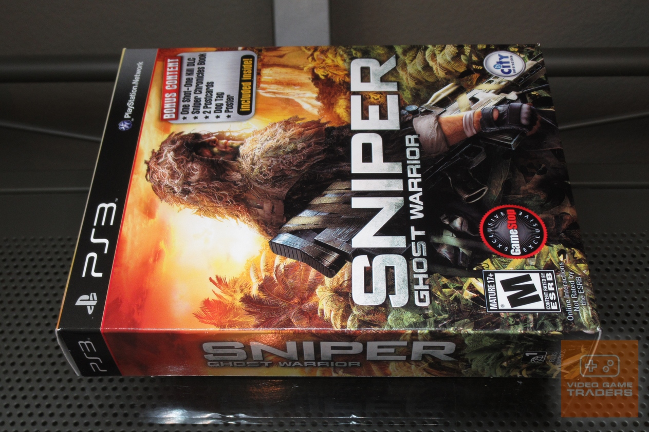 Sniper Ghost Warrior Gamestop Exclusive Playstation 3 Ps3