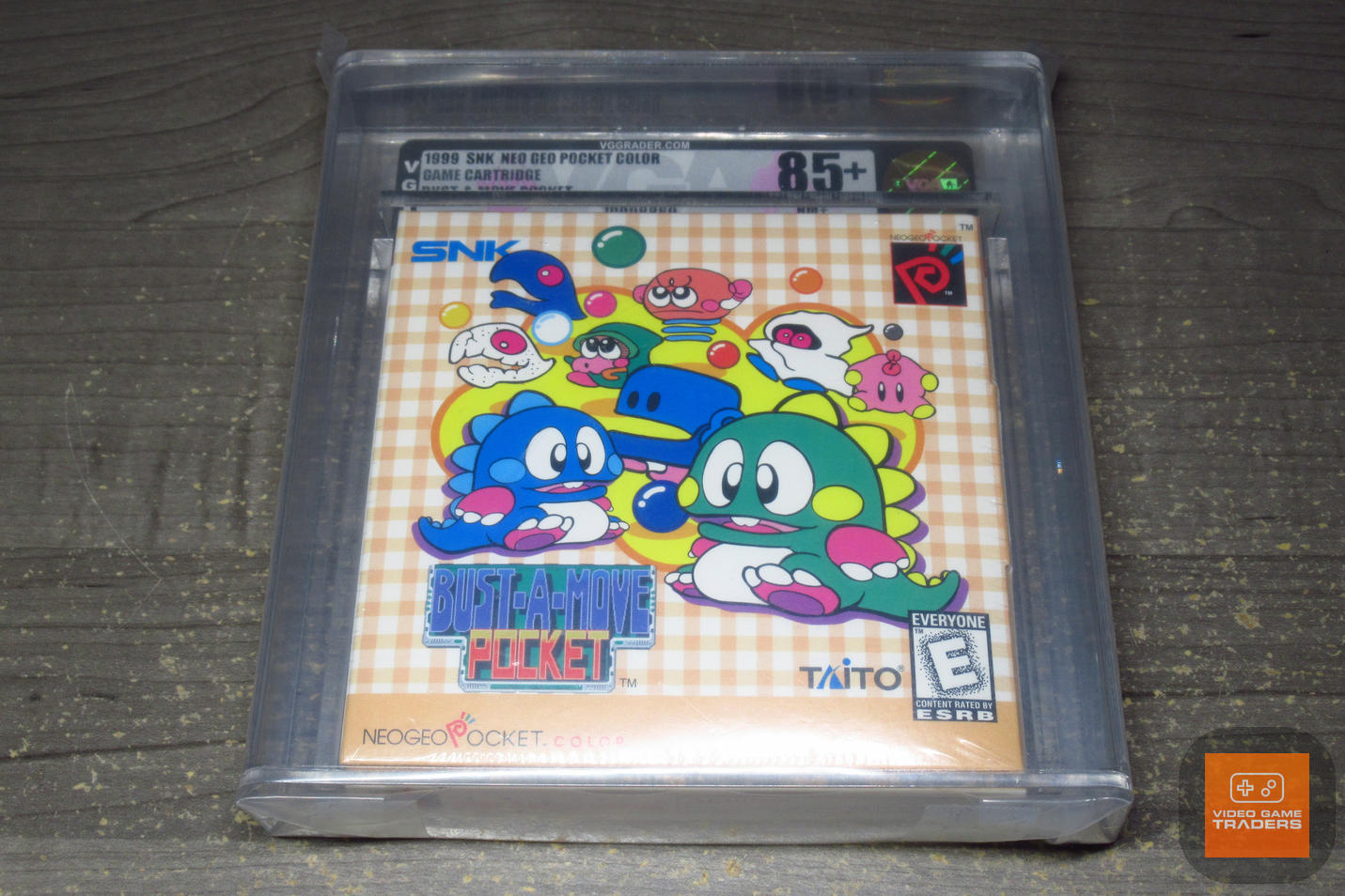 Qkid GGBond シークレット VGA GOLD 85+! - Bust-A-Move Pocket Neo Geo Pocket Color US VER