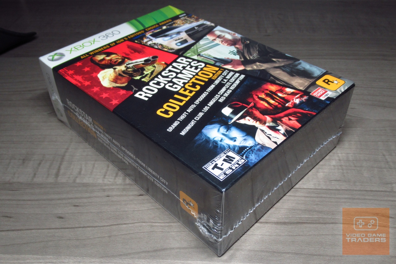 Rockstar Games Collection Edition 1 Xbox 360 2012 Factory Sealed 710425492280 Ebay