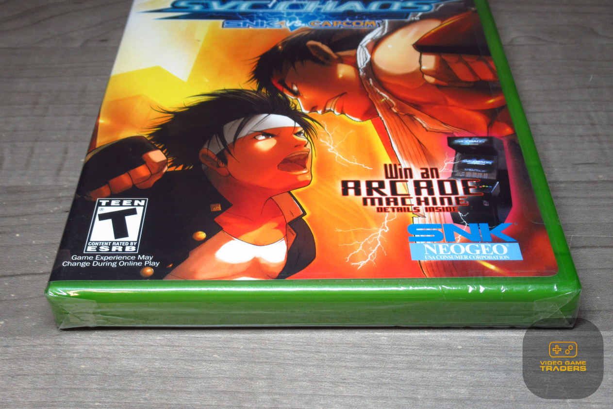 SNK vs. Capcom: SVC Chaos (Original Xbox 2004) FACTORY SEALED